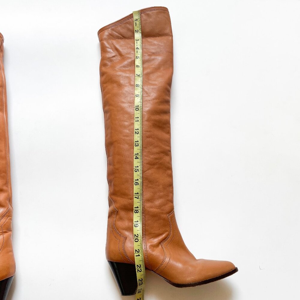 Isabel Marant Remko Over The Knee Western Boots Size EU 36 US 6 - Picture 10 of 16